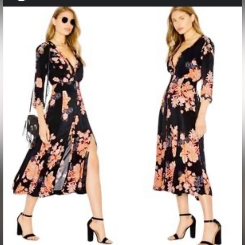 Free people long sleeve dress O